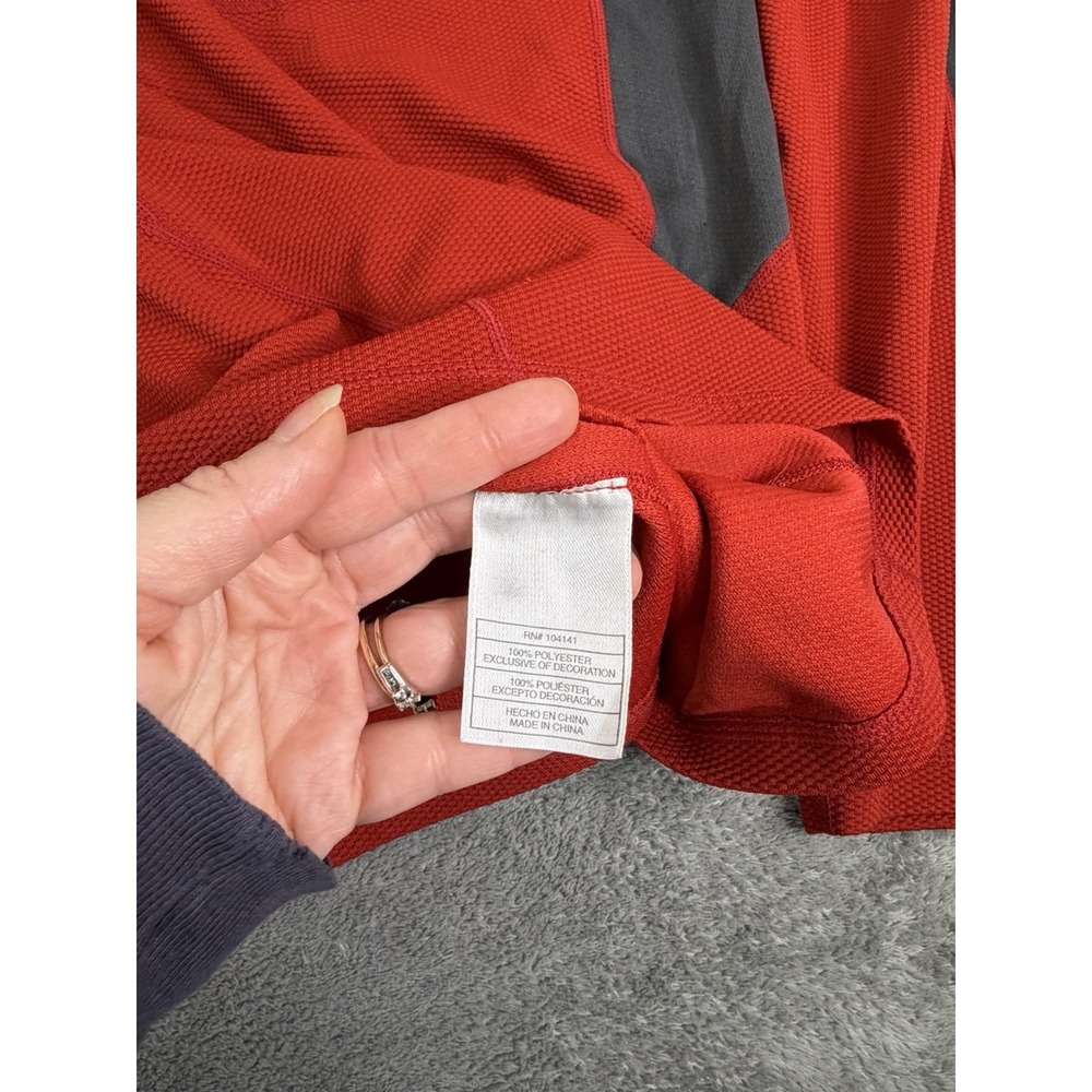 Nike ACG 1/4 Zip Pullover Fleece Jacket Men's Size Red - Picture 6 of 10